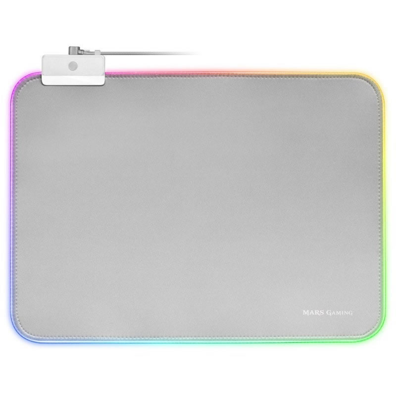 Mars Gaming Mmprgbl Alfombrilla Rgb Chroma Silver